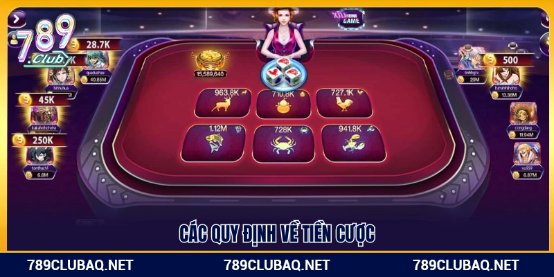 Những luật lệ về định mức tiền cược