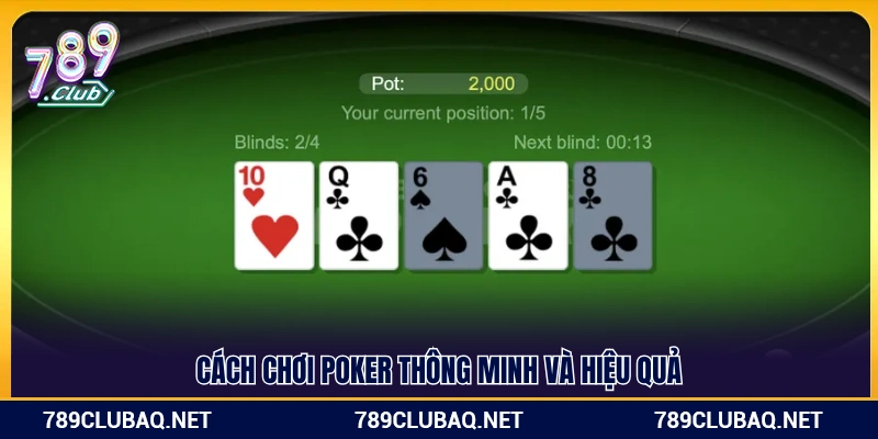 Mẹo đánh Poker thông minh và tối ưu