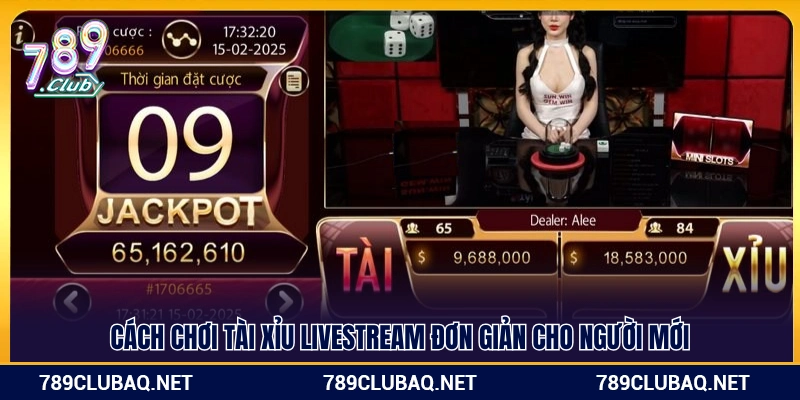 Cách chơi tài xỉu livestream chi tiết 